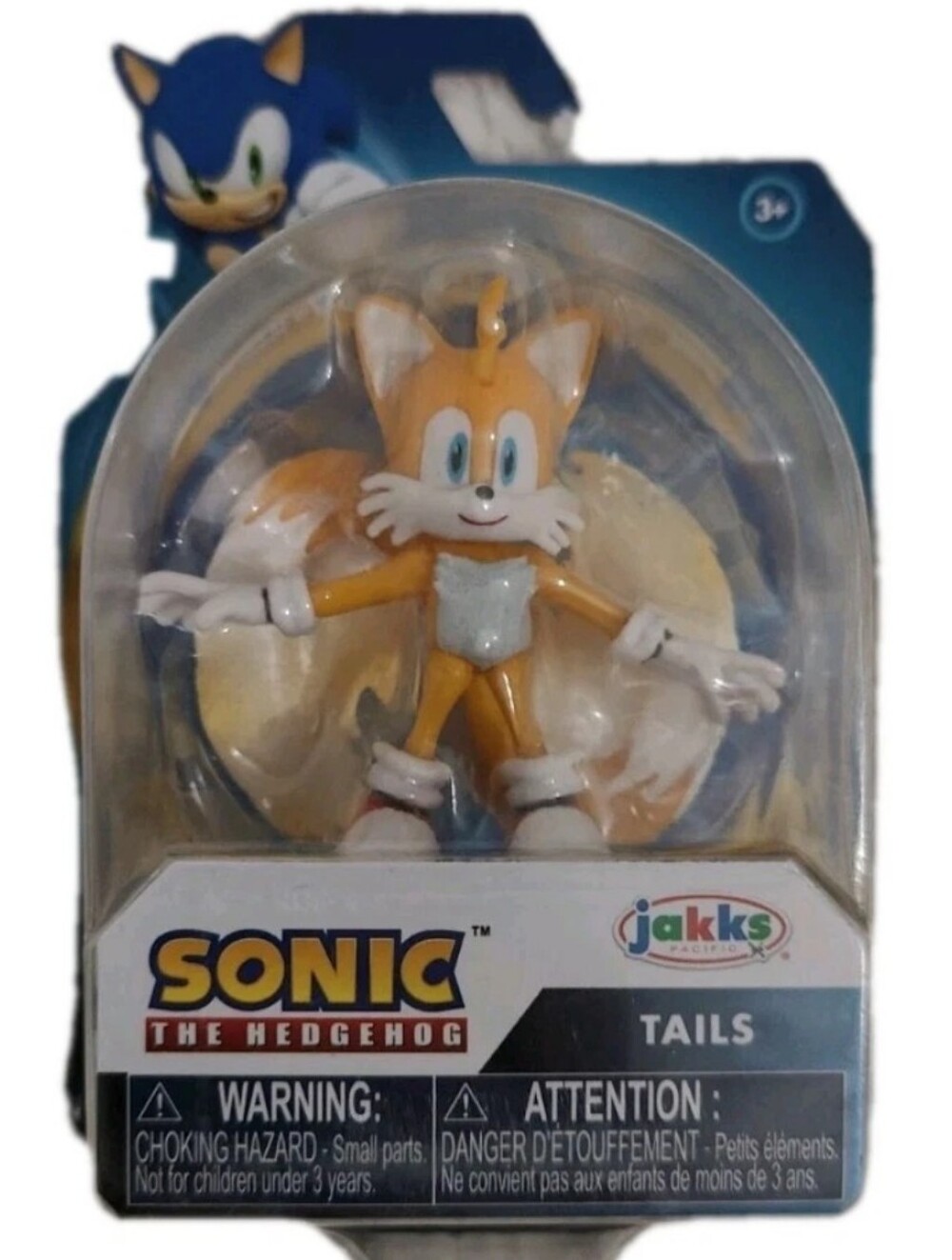 Tails Sonic The Hedgehog Jakks Pacific Video Game Movie Action Figure Toy Fox